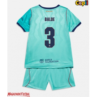 Barcelona Alejandro Balde #3 Echipament de Fotbal Replică 2026-27 Copii Treilea (+ Șorturi)